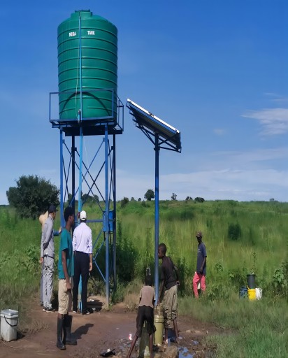 Projet d'irrigation de l'eau de production d'énergie solaire de 1,144 MWc à Anhui et au Zimbabwe