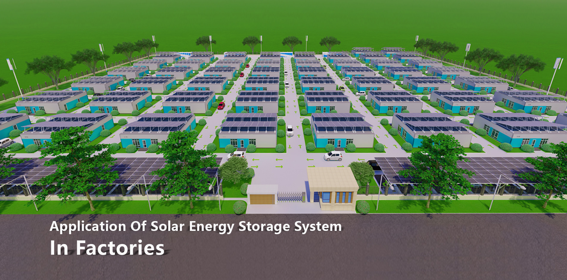 système de stockage d'énergie solaire dans les zones minières